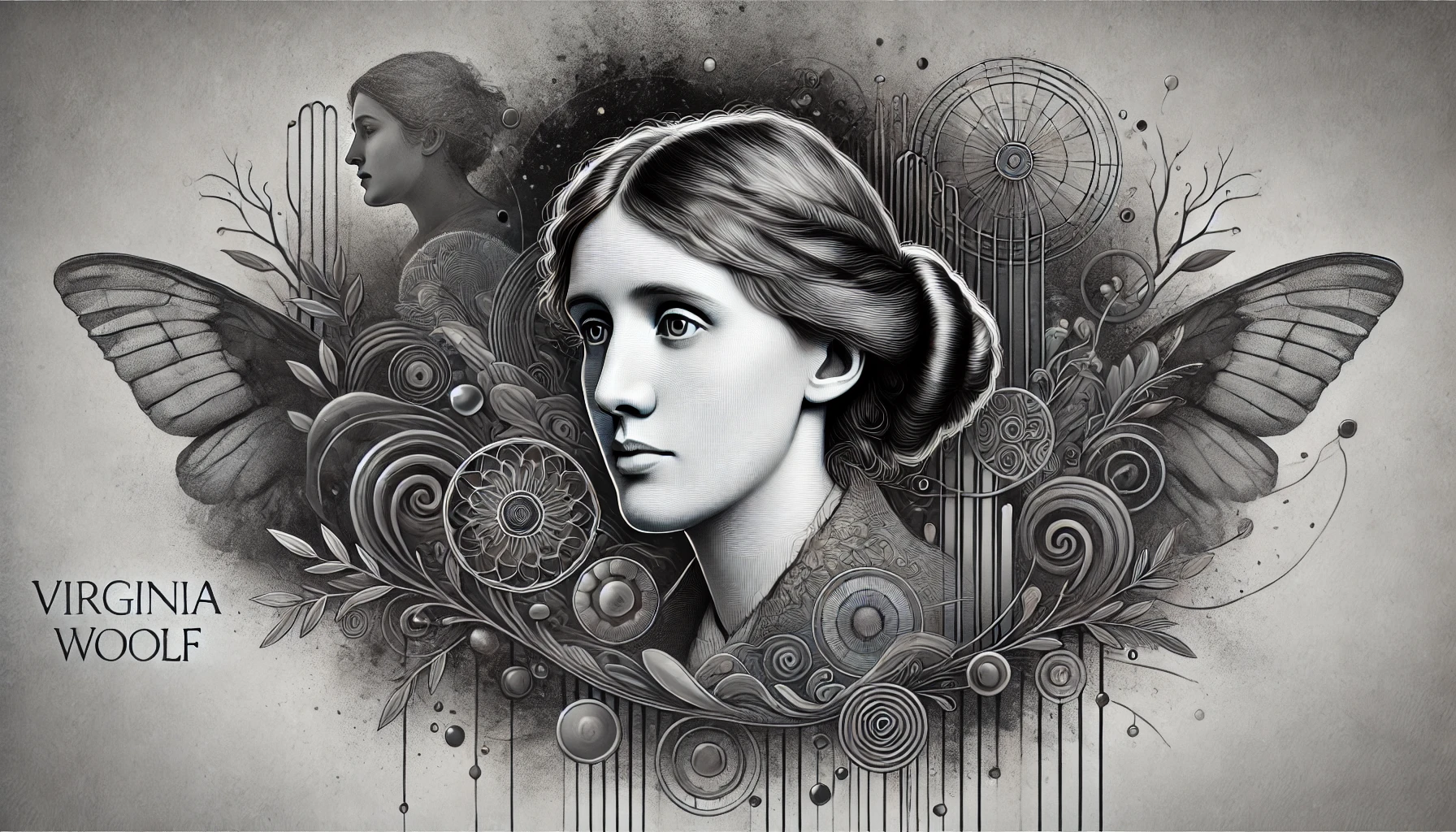 img virginia woolf a pena que navego 3 • https://brillandoenlaoscuridad.org/es/virginia-woolf-la-pluma-que-navego/ • Histórias Personales • arte, arteterapía, grandes personalidades, literatura, psicología, psiquiatría, salud mental, Virginia Woolf •