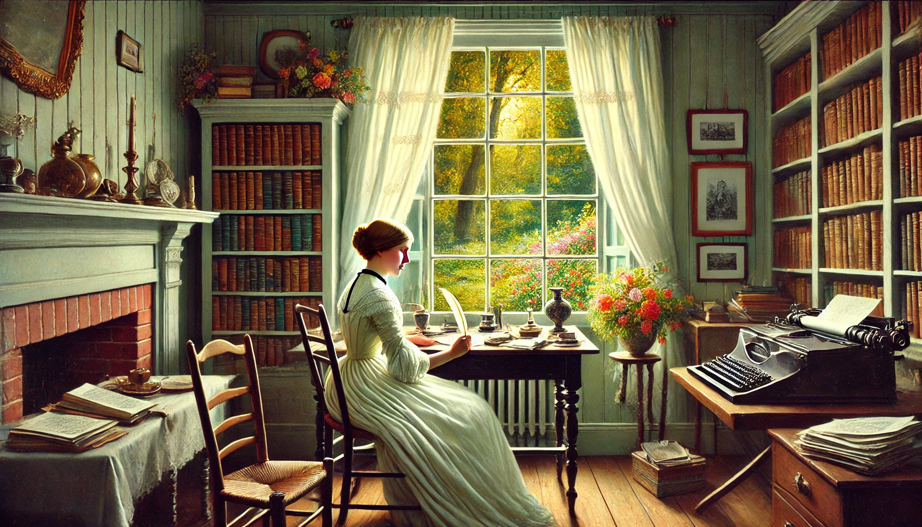 img emily dikinson la poeta solitaria 0 &bull; https://brillandoenlaoscuridad.org/pt/emily-dickinson-a-poetisa-solitaria/ &bull; Ficção &bull; arte terapia, artes, Charles Dickens, literatura, personalidades grandes, psicologia, psiquiatria, saúde mental &bull;